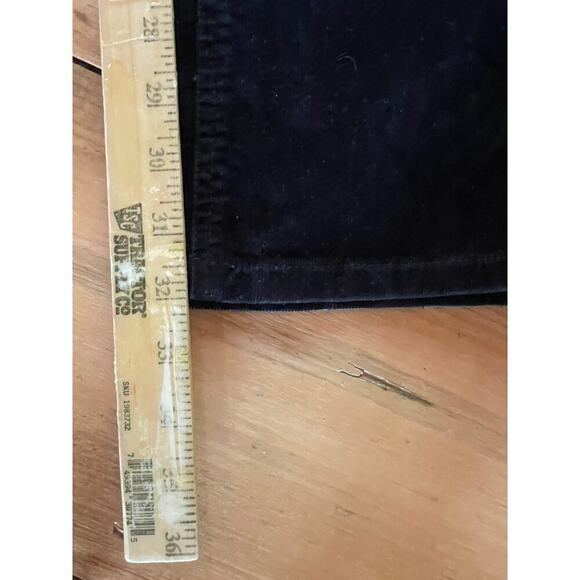 White House Black Market Black Corduroy Boot Leg Pants. Women's Size 6. work - Picture 3 of 6